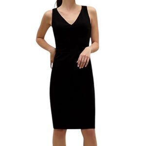 MM Lafluer Rachel Ponte Dress Size 16 Black